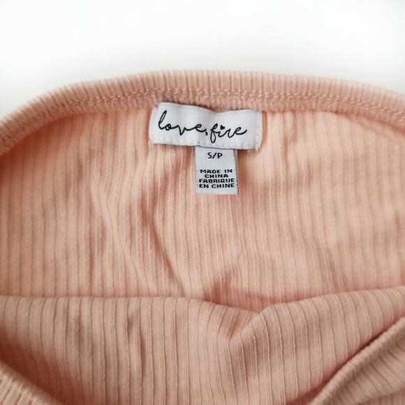 Love, Fire off the shoulder top - Picture 5 of 8